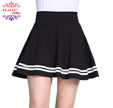 Bradley Mini Short Beautifull Skirt (Black/RedWine/RoyalBlue)