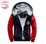 Bradley Winter Sport Jacket Style Of Anime DragonBall Z (Red Dark Blue)