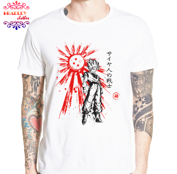 Bradley Dragon Ball Z Son goku t-shirt