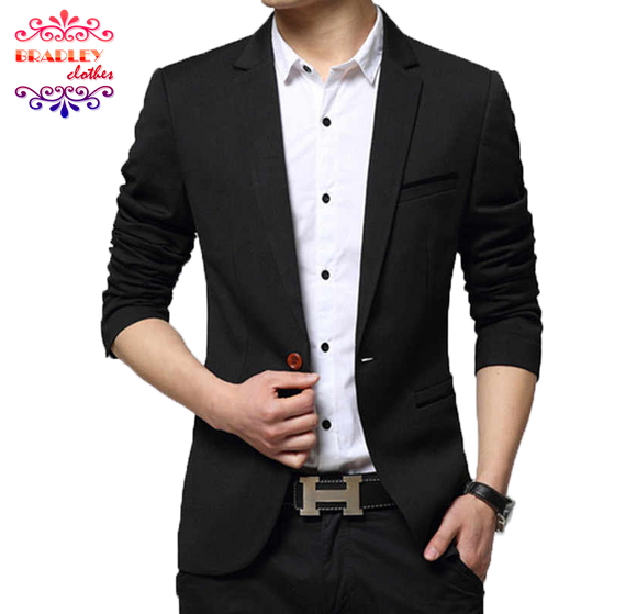 Bradley Blazer men Fashion 2019 (Black)