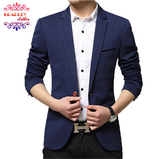 Bradley Blazer men Fashion 2019 (Navy)