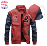 Bradley Baseball Jacket (Red)