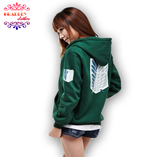 Bradley Hooded Jacket Anime Shingeki No Kyojin