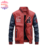 Bradley Baseball Jacket (Red)