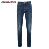 JackJones 2019 Spring New Men's Elastic Cotton Stretch Jeans Pants Loose Fit Denim Trousers Men's Brand Fashion Wear 219132584