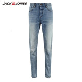 JackJones 2019 Spring New Men's Elastic Cotton Stretch Jeans Pants Loose Fit Denim Trousers Men's Brand Fashion Wear 219132584