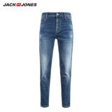 JackJones 2019 Spring New Men's Elastic Cotton Stretch Jeans Pants Loose Fit Denim Trousers Men's Brand Fashion Wear 219132584