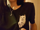 New 2017 Summer Women T-shirt Printed Magic Letters Fashion O-Neck Short Sleeve Loose Tee Shirt Femme